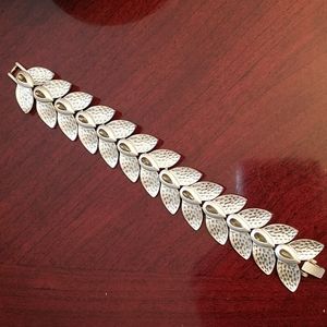 Silver tone bracelet